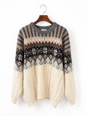 100% Wool (Icelandic) Alafoss Sweater - mens XL - VINTAGE